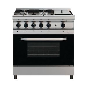 Cocina Jitaku 820 4 Hornallas y Plancha Puerta Visor Gas Envasado