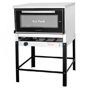Horno Pizzero Sol Real 068V 12 Moldes Gas Natural