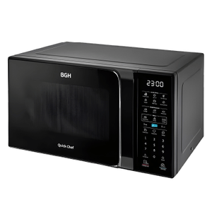 Microondas BGH Eco Negro Digital 23 Litros