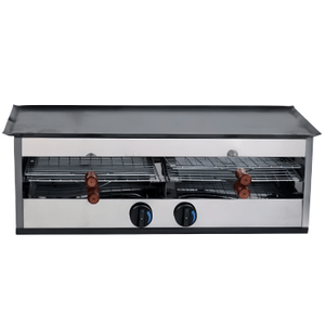 Carlitera Depaolo Doble con Plancha Gas Natural