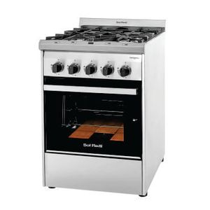 Cocina Profesional Sol Real 4 Hornallas 55 Cm Gas Natural