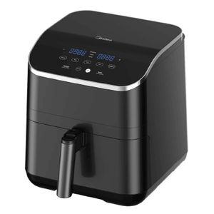 Freidora Miidea Air Fryer Negra Digital 5.5 Litros