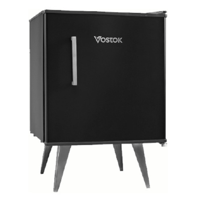 FRIGOBAR-VOSTOK-VINTAGE-50-LITROS-NEGRA-Consultar-por-WhatsApp
