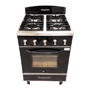 Cocina Depaolo 570 Cristal Gas Envasado
