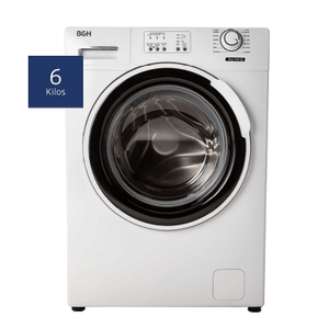 Lavarropas Automatico BGH 6kg con Frontal A+
