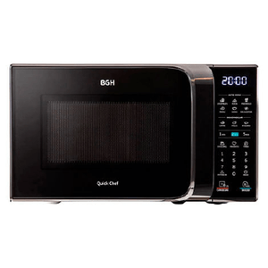 Microondas BGH 20 Litros Digital Negro Premium