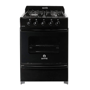 Cocina Familia Escorial Master Classic Negra Gas Envasado