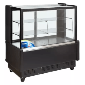 Heladera Tortera Patissierie Black Cupula Recta