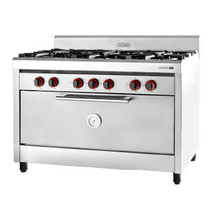 Cocina Sol Real 6 Hornallas 123 CMS Gas Natural