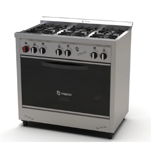Cocina Taesca Napoles 6 Hornallas  Gas Natural