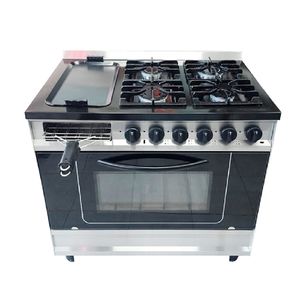 Cocina Depaolo 4 Hornallas con Plancha y Tostadora Gas Envasado