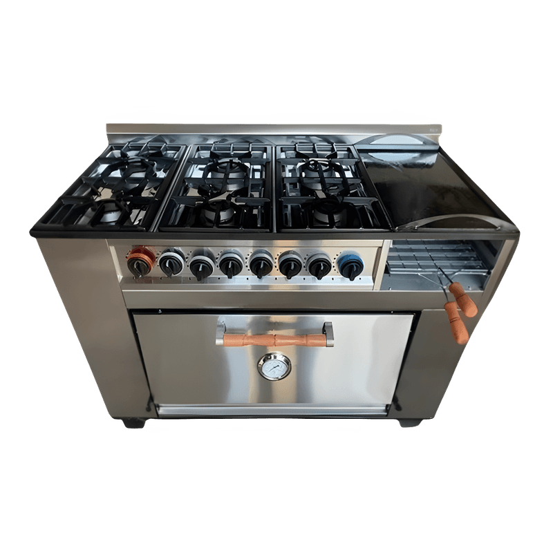Cocina-Industrial-SKC-6-Hornallas-Plancha-y-Carlitera-Gas-Envasado