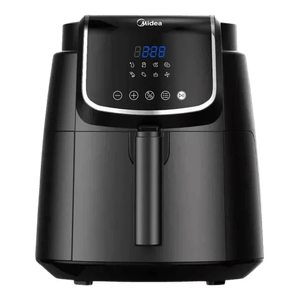 Freidora Eléctrica Air Fryer Midea 5.5 L Negra